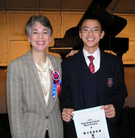 with HKSMSA Haydn Sonata winner